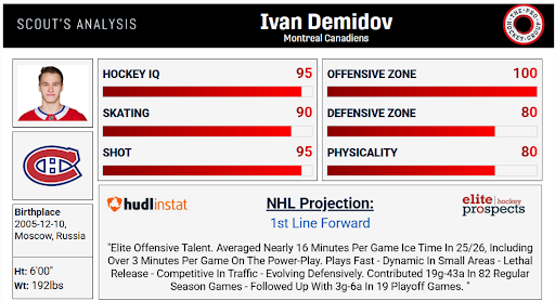 Hockey player development
